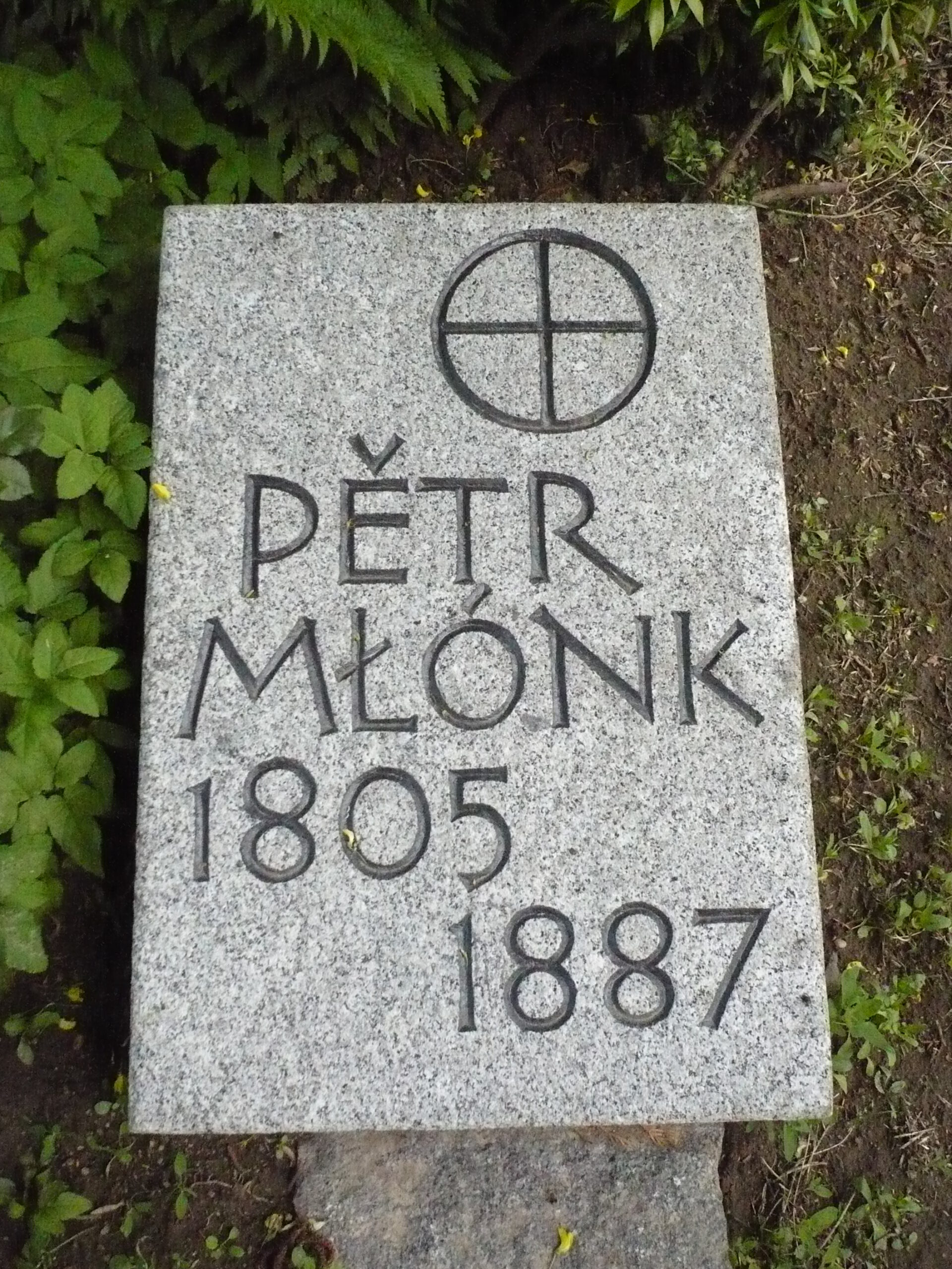 41 Grabstein in Göda P. Młonk