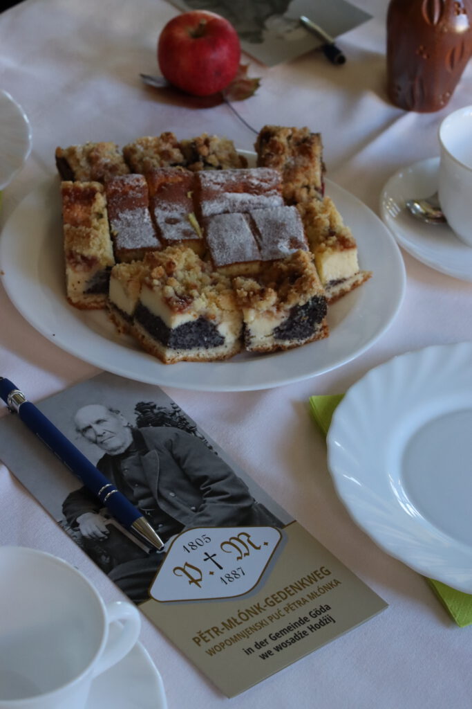 Kaffeetisch der Feier